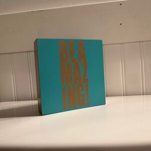 Teal and Gold 'BE AMAZING!' Box